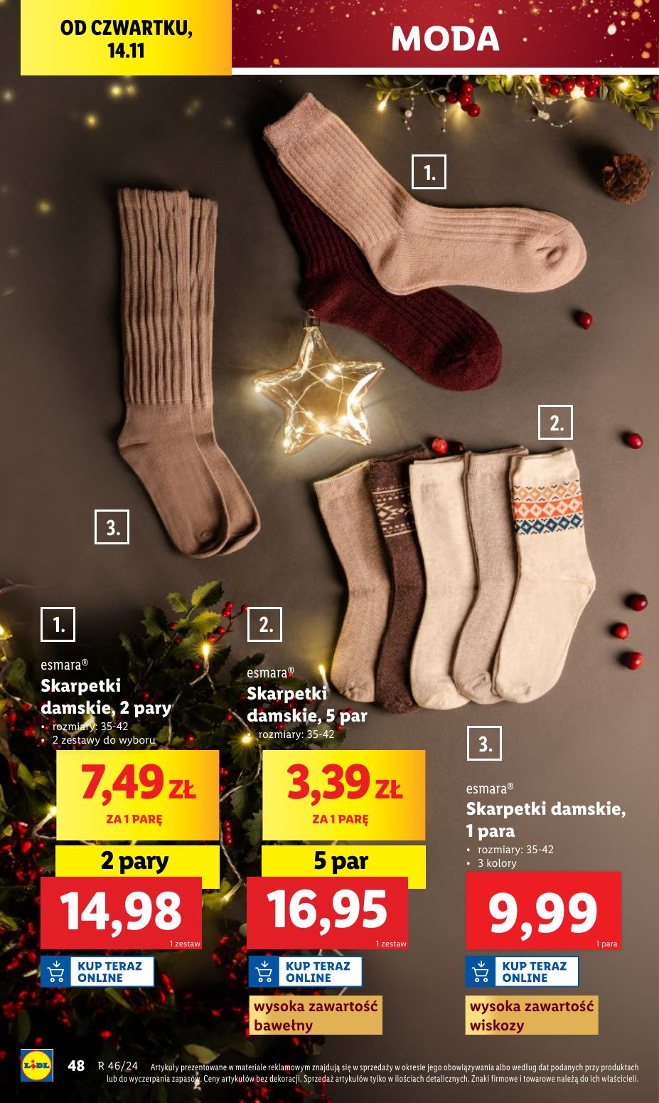 gazetka promocyjna LIDL Świąteczny Katalog okazji - Strona 50