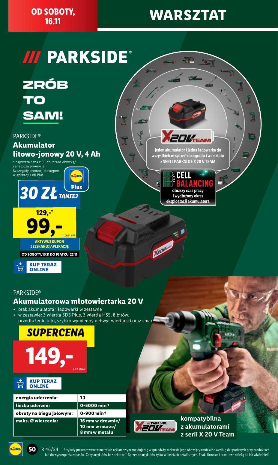 gazetka promocyjna LIDL Świąteczny Katalog okazji - Strona 54