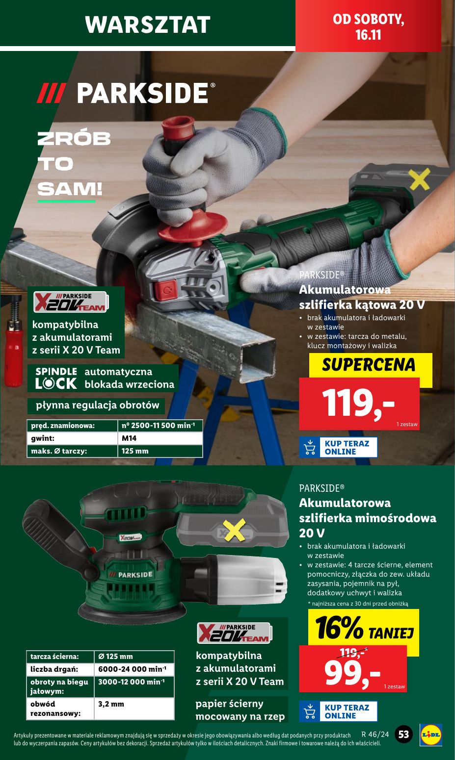 gazetka promocyjna LIDL Świąteczny Katalog okazji - Strona 57