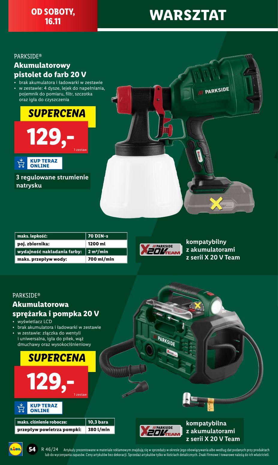 gazetka promocyjna LIDL Świąteczny Katalog okazji - Strona 58