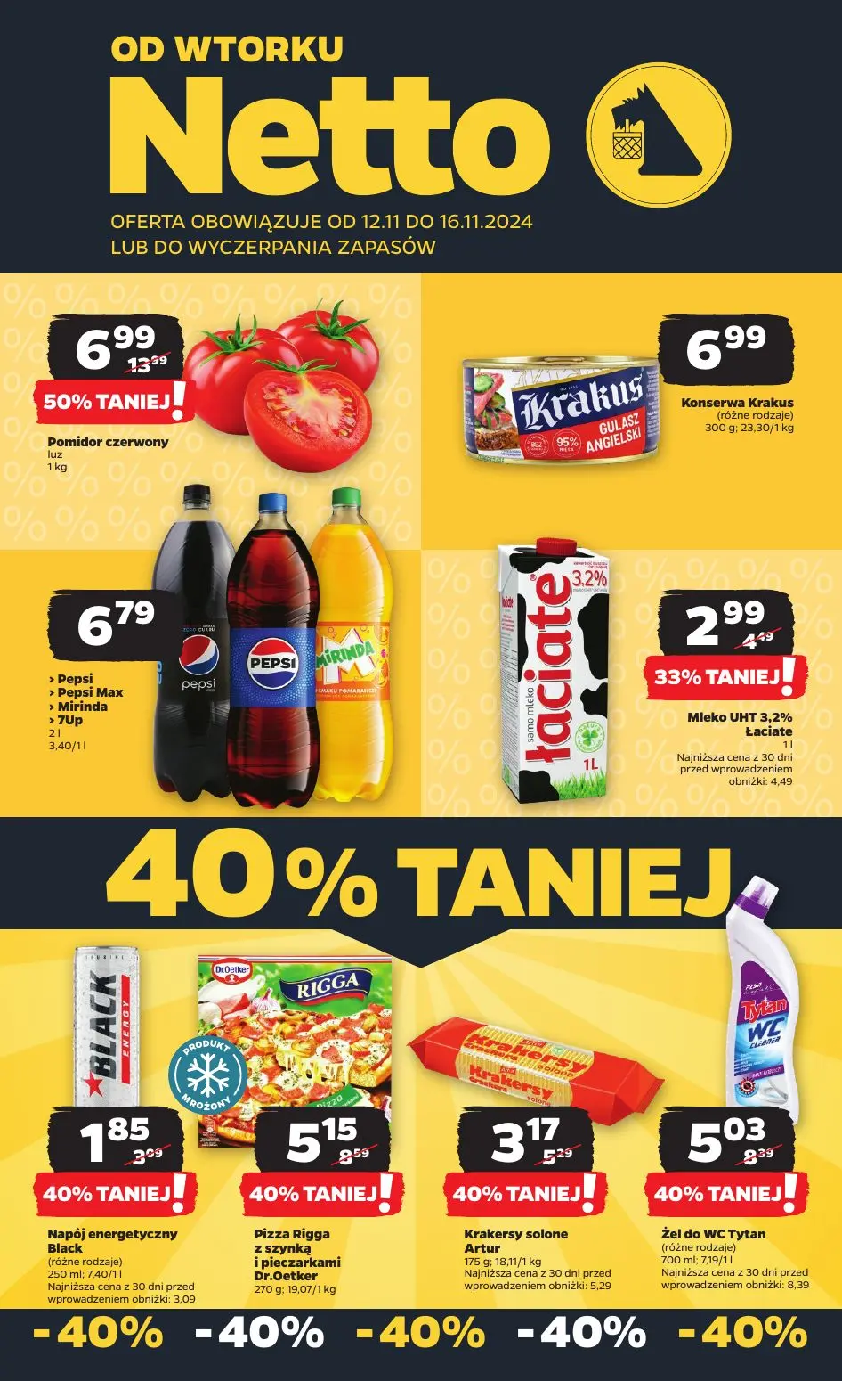 gazetka promocyjna NETTO Od wtorku - Strona 1