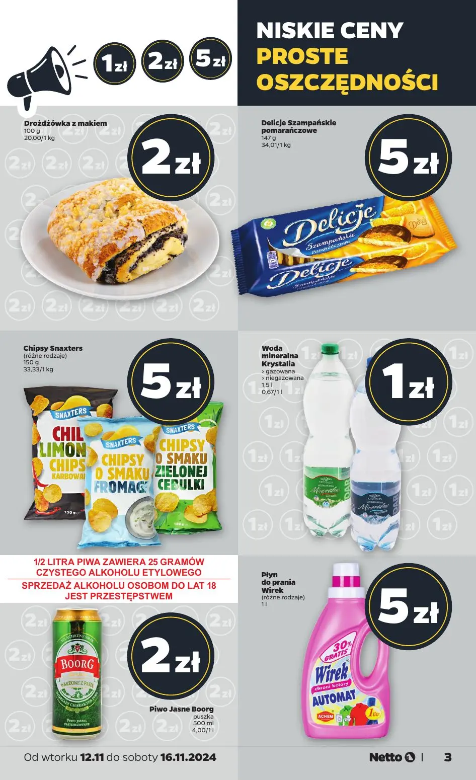 gazetka promocyjna NETTO Od wtorku - Strona 3