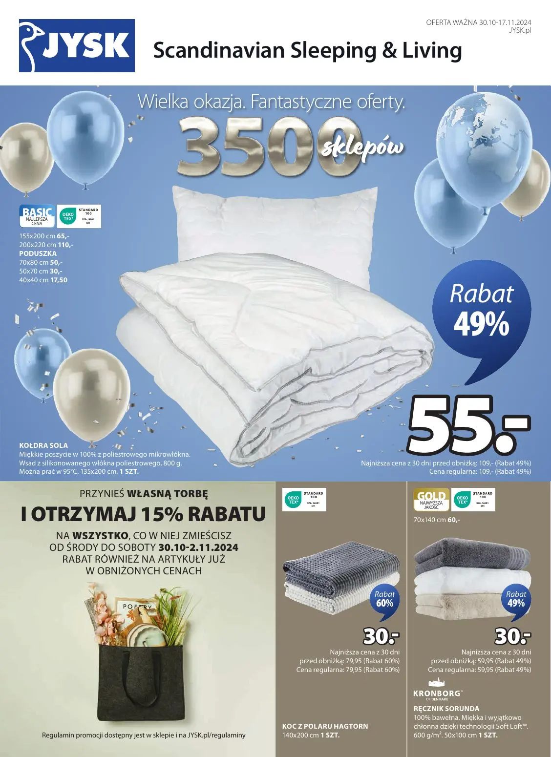 gazetka promocyjna JYSK Oferty tygodnia - Strona 1