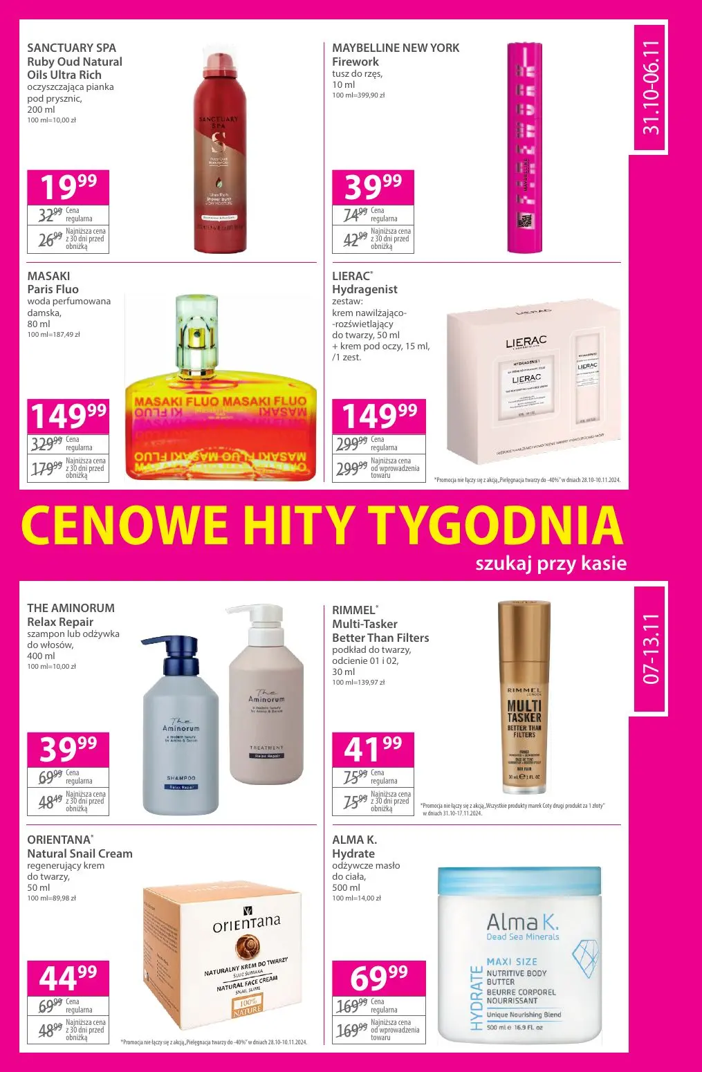 gazetka promocyjna hebe Black month - Strona 3