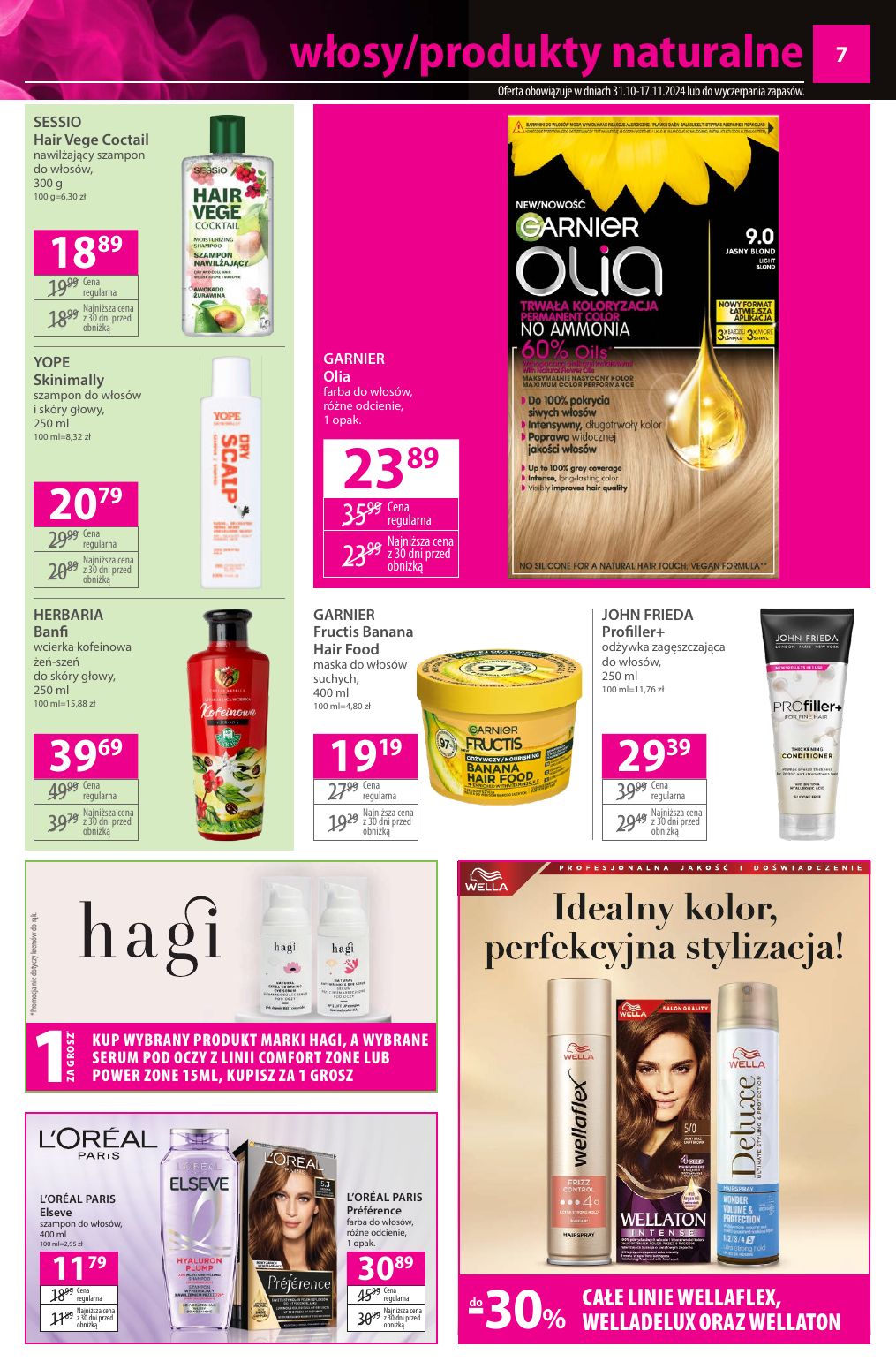 gazetka promocyjna hebe Black month - Strona 7