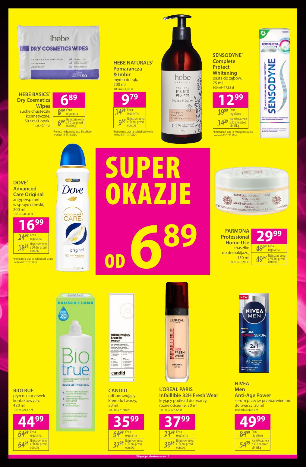 gazetka promocyjna hebe Black month - Strona 15