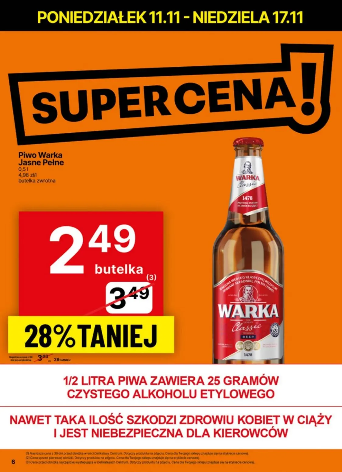 gazetka promocyjna Delikatesy Centrum Od poniedziałku - Strona 6