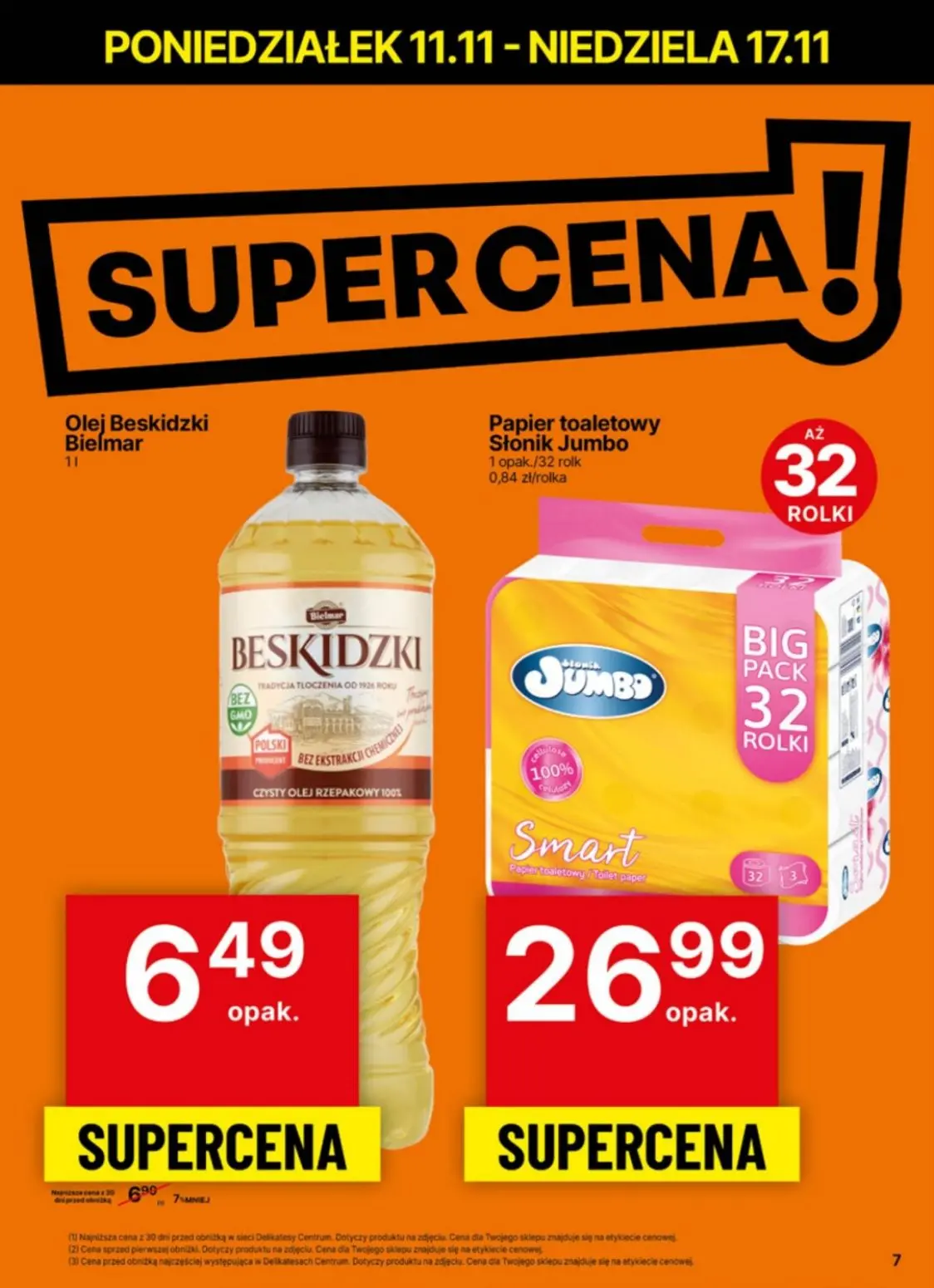 gazetka promocyjna Delikatesy Centrum Od poniedziałku - Strona 7