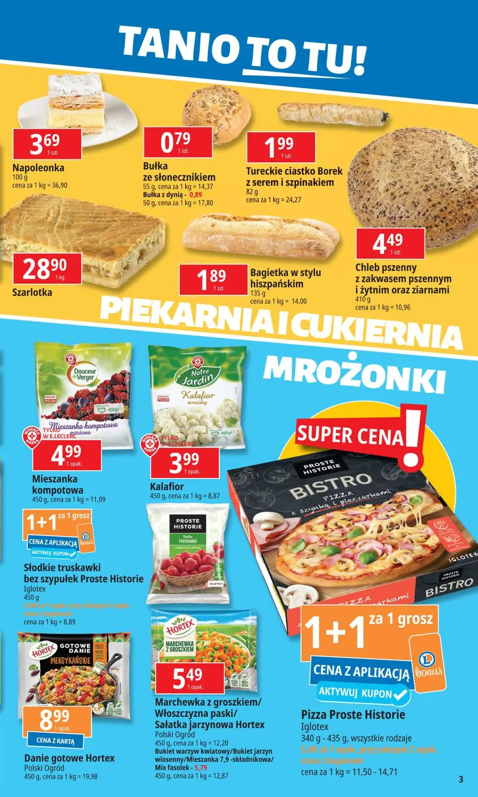 gazetka promocyjna E.Leclerc Tanio to tu - Strona 3