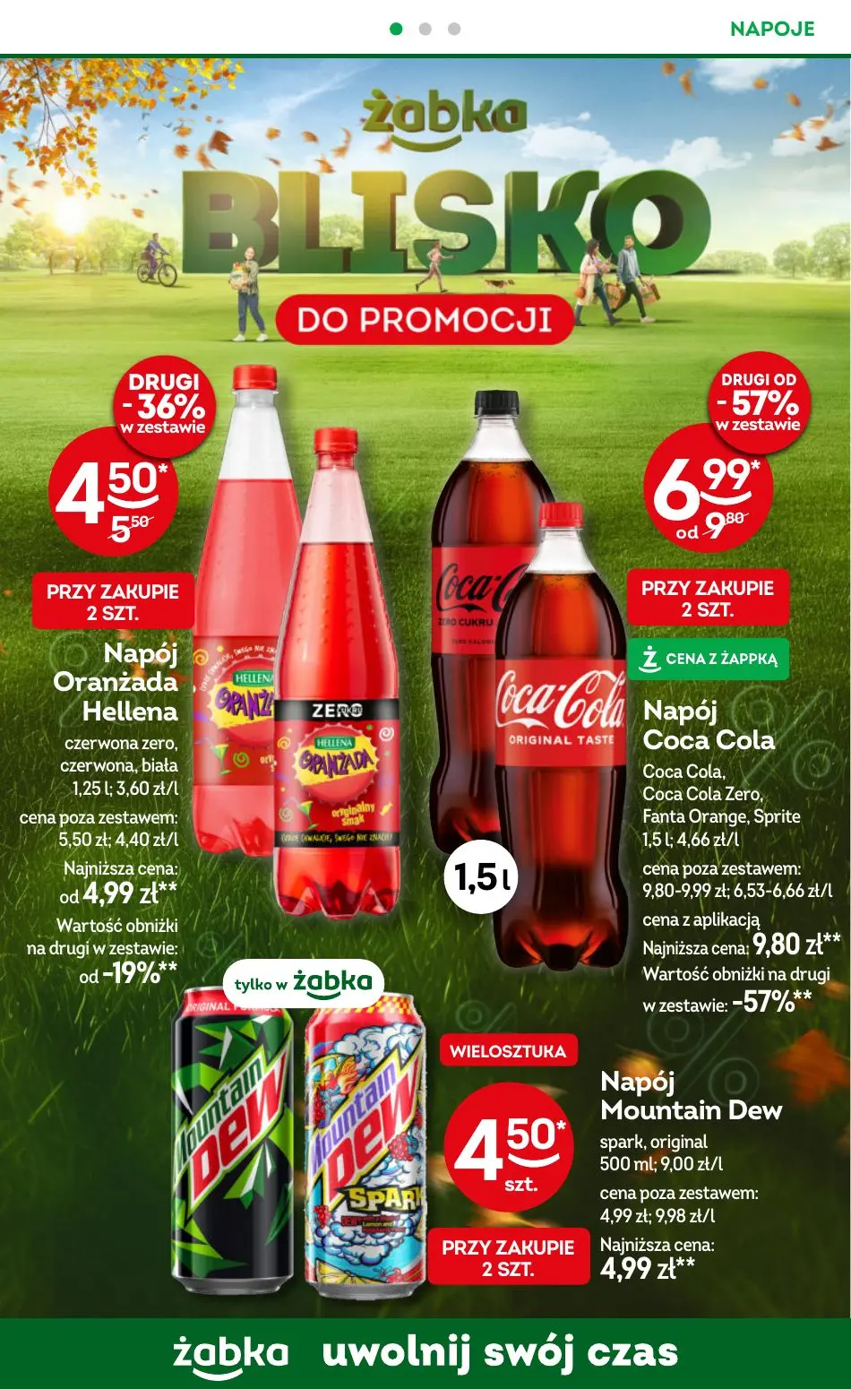 gazetka promocyjna Żabka Uwolnij swój czas! - Strona 22