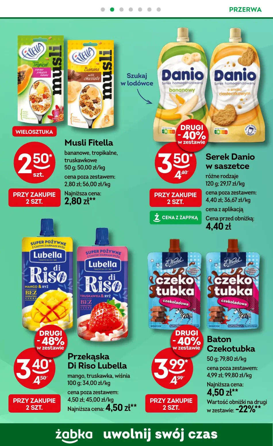 gazetka promocyjna Żabka Uwolnij swój czas! - Strona 41