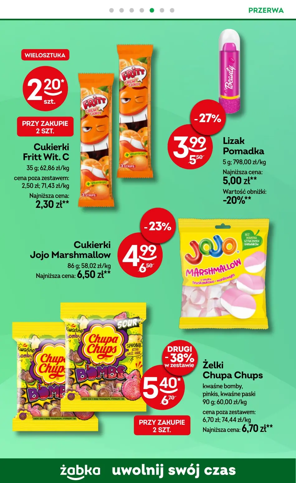 gazetka promocyjna Żabka Uwolnij swój czas! - Strona 44