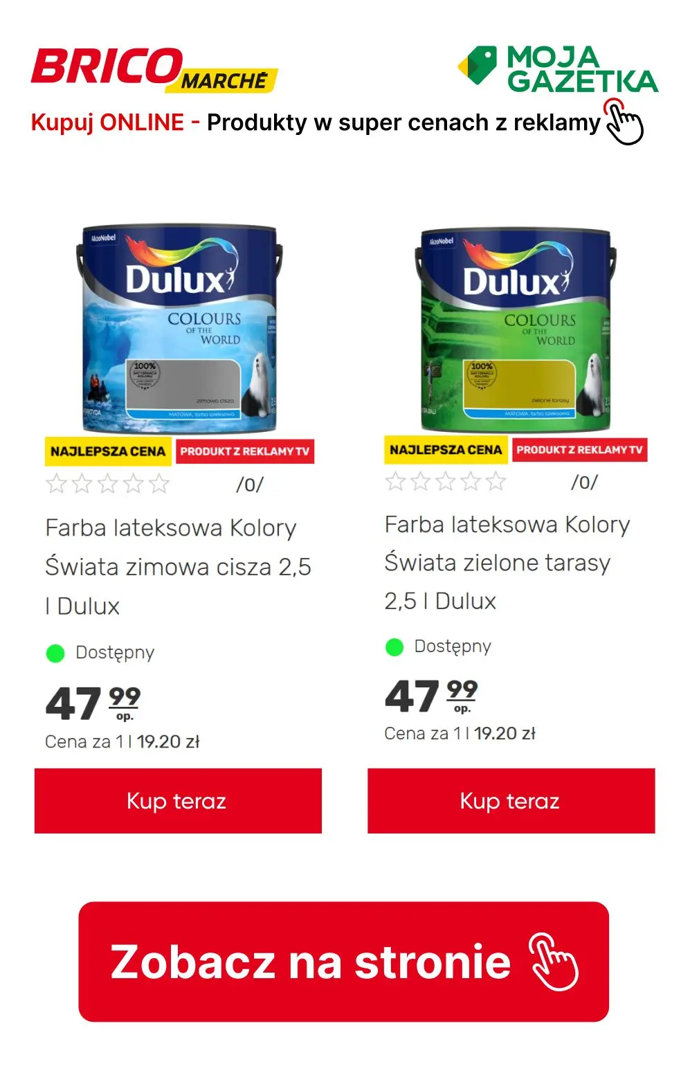 gazetka promocyjna BRICOMARCHE Sprawdź PRODUKTY Z REKLAMY w super cenach! - Strona 3