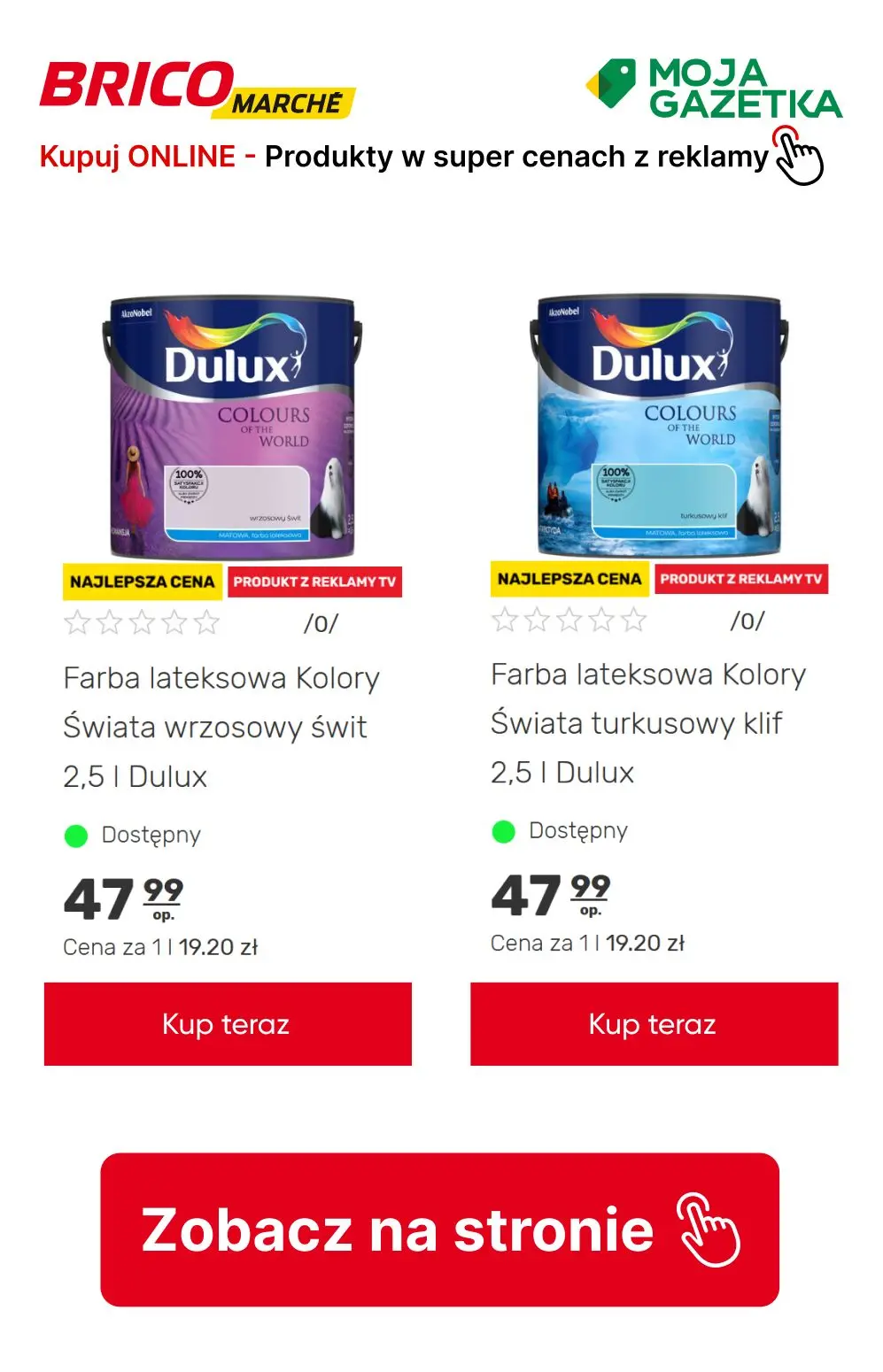 gazetka promocyjna BRICOMARCHE Sprawdź PRODUKTY Z REKLAMY w super cenach! - Strona 5