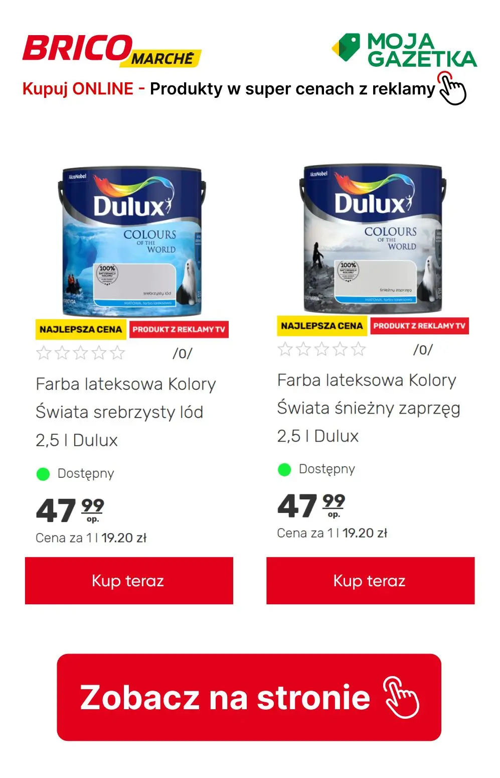 gazetka promocyjna BRICOMARCHE Sprawdź PRODUKTY Z REKLAMY w super cenach! - Strona 7