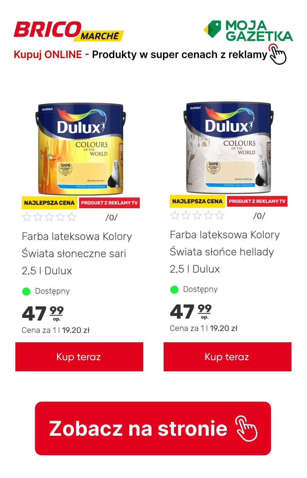 gazetka promocyjna BRICOMARCHE Sprawdź PRODUKTY Z REKLAMY w super cenach! - Strona 8