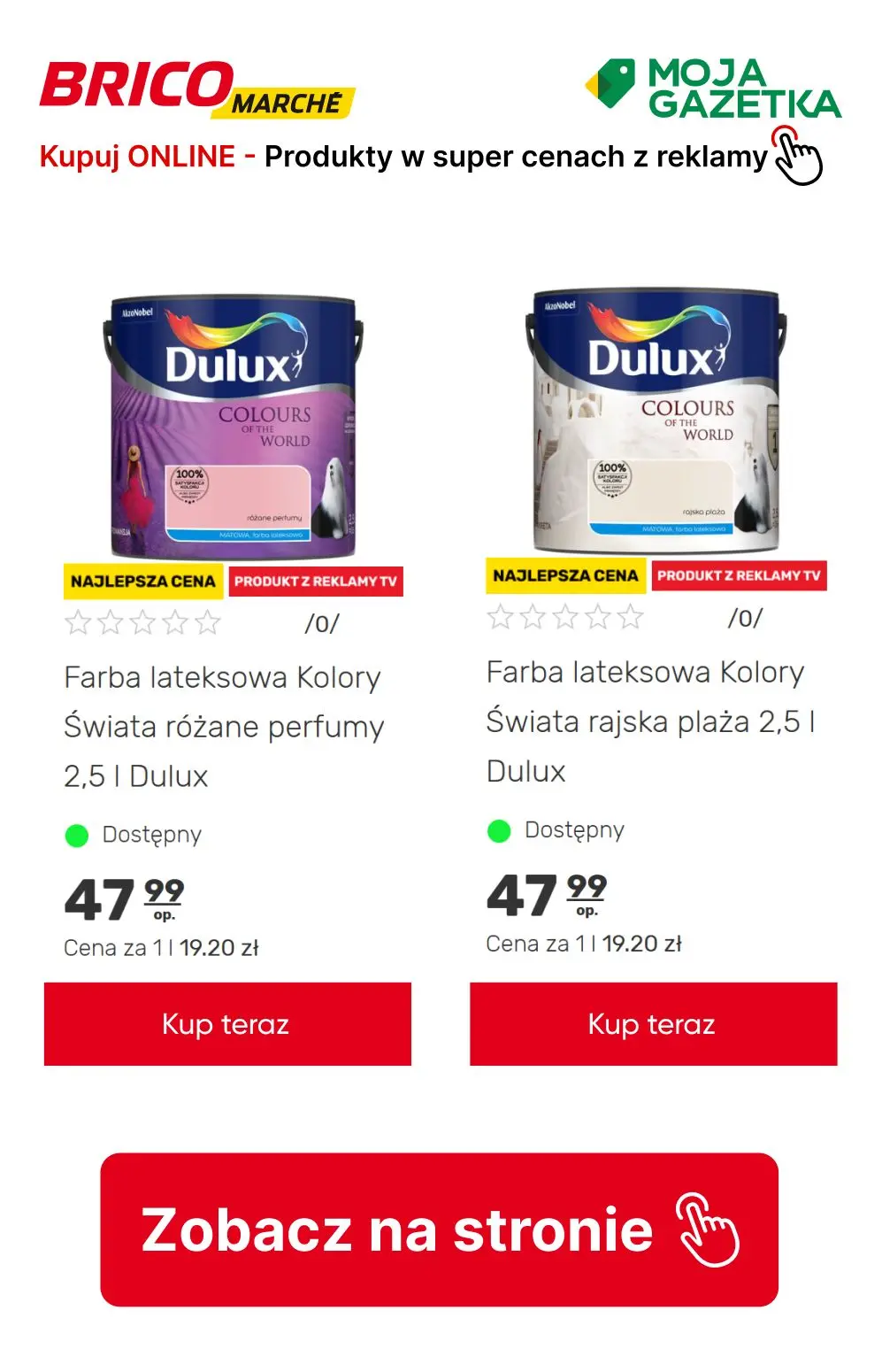 gazetka promocyjna BRICOMARCHE Sprawdź PRODUKTY Z REKLAMY w super cenach! - Strona 11