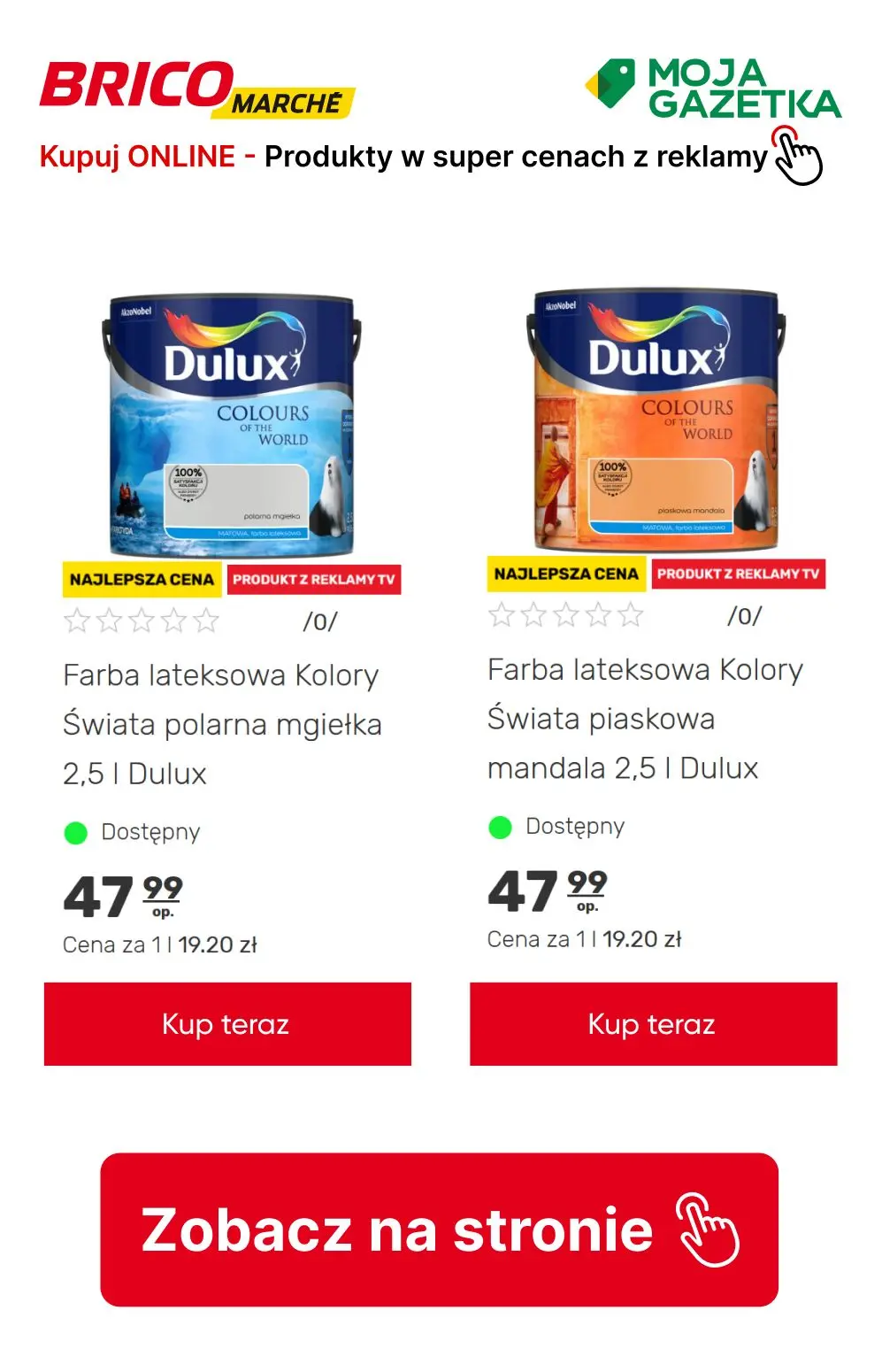 gazetka promocyjna BRICOMARCHE Sprawdź PRODUKTY Z REKLAMY w super cenach! - Strona 13