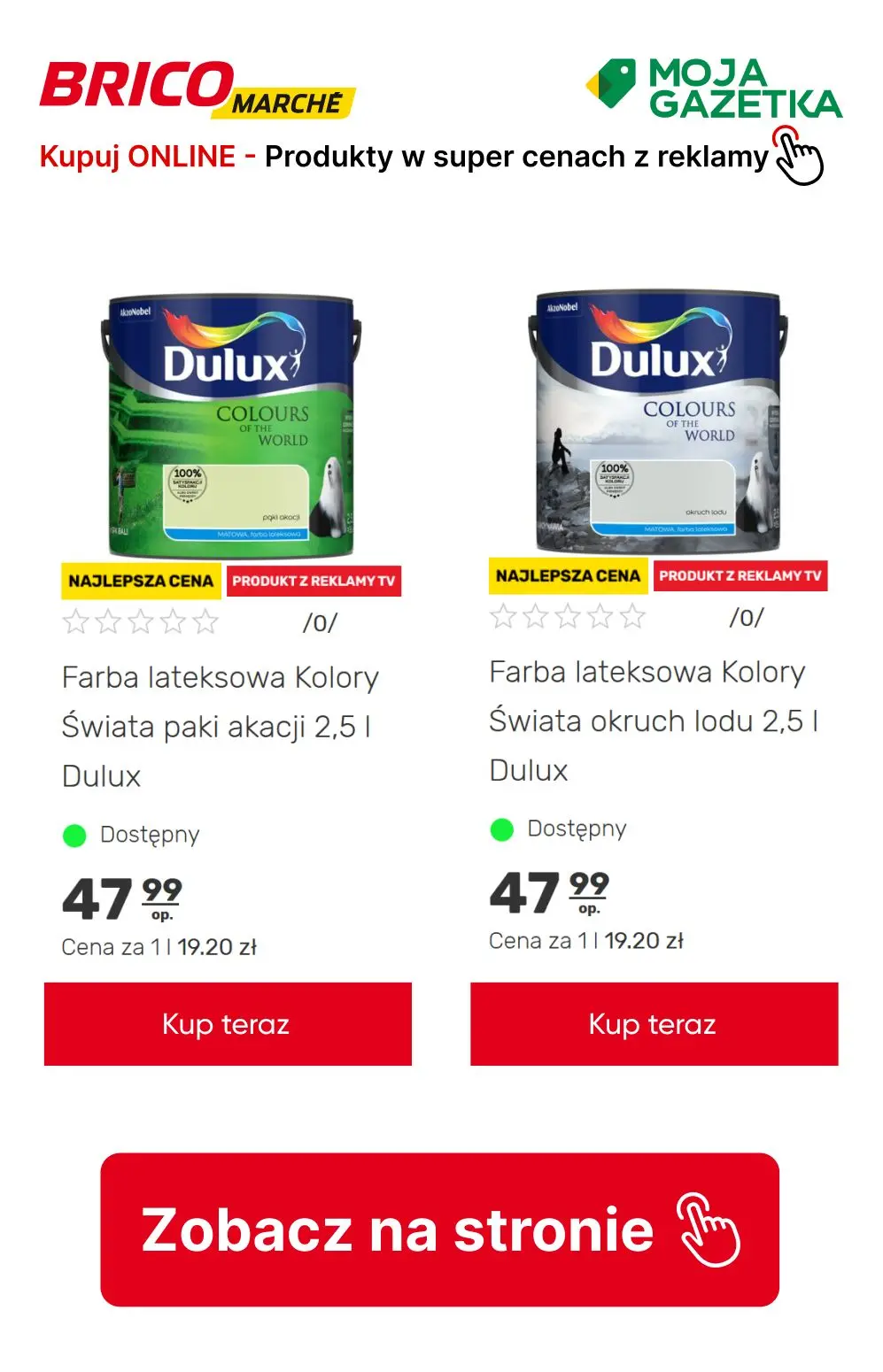 gazetka promocyjna BRICOMARCHE Sprawdź PRODUKTY Z REKLAMY w super cenach! - Strona 14