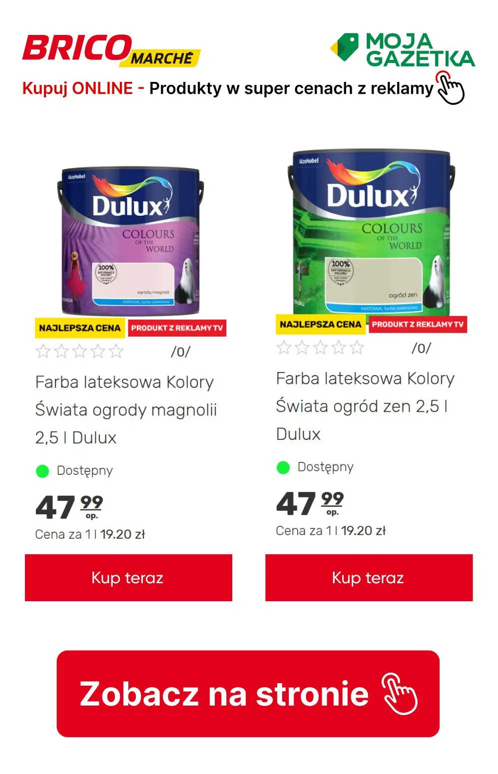 gazetka promocyjna BRICOMARCHE Sprawdź PRODUKTY Z REKLAMY w super cenach! - Strona 15