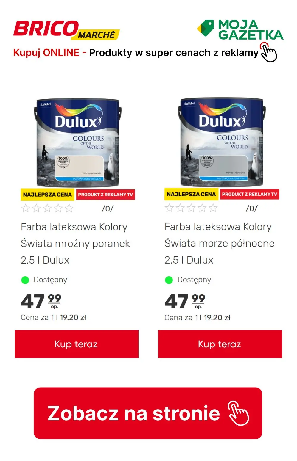 gazetka promocyjna BRICOMARCHE Sprawdź PRODUKTY Z REKLAMY w super cenach! - Strona 18