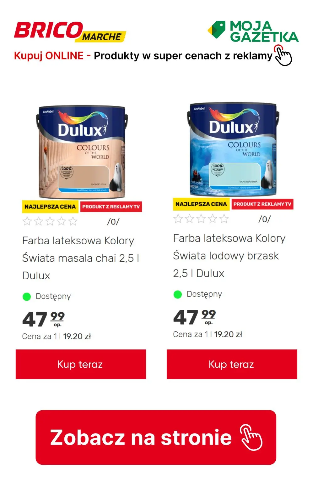 gazetka promocyjna BRICOMARCHE Sprawdź PRODUKTY Z REKLAMY w super cenach! - Strona 19