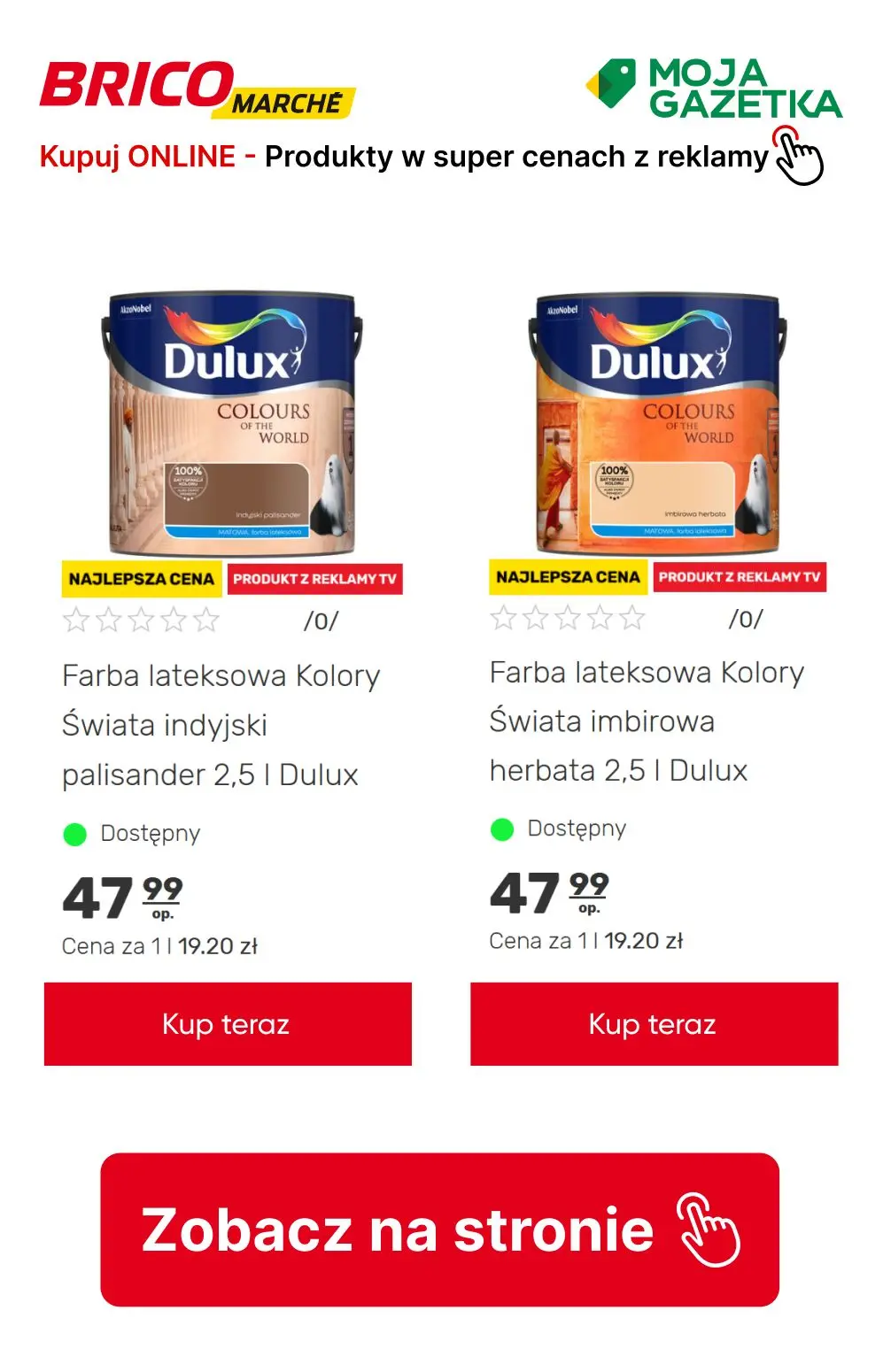 gazetka promocyjna BRICOMARCHE Sprawdź PRODUKTY Z REKLAMY w super cenach! - Strona 22