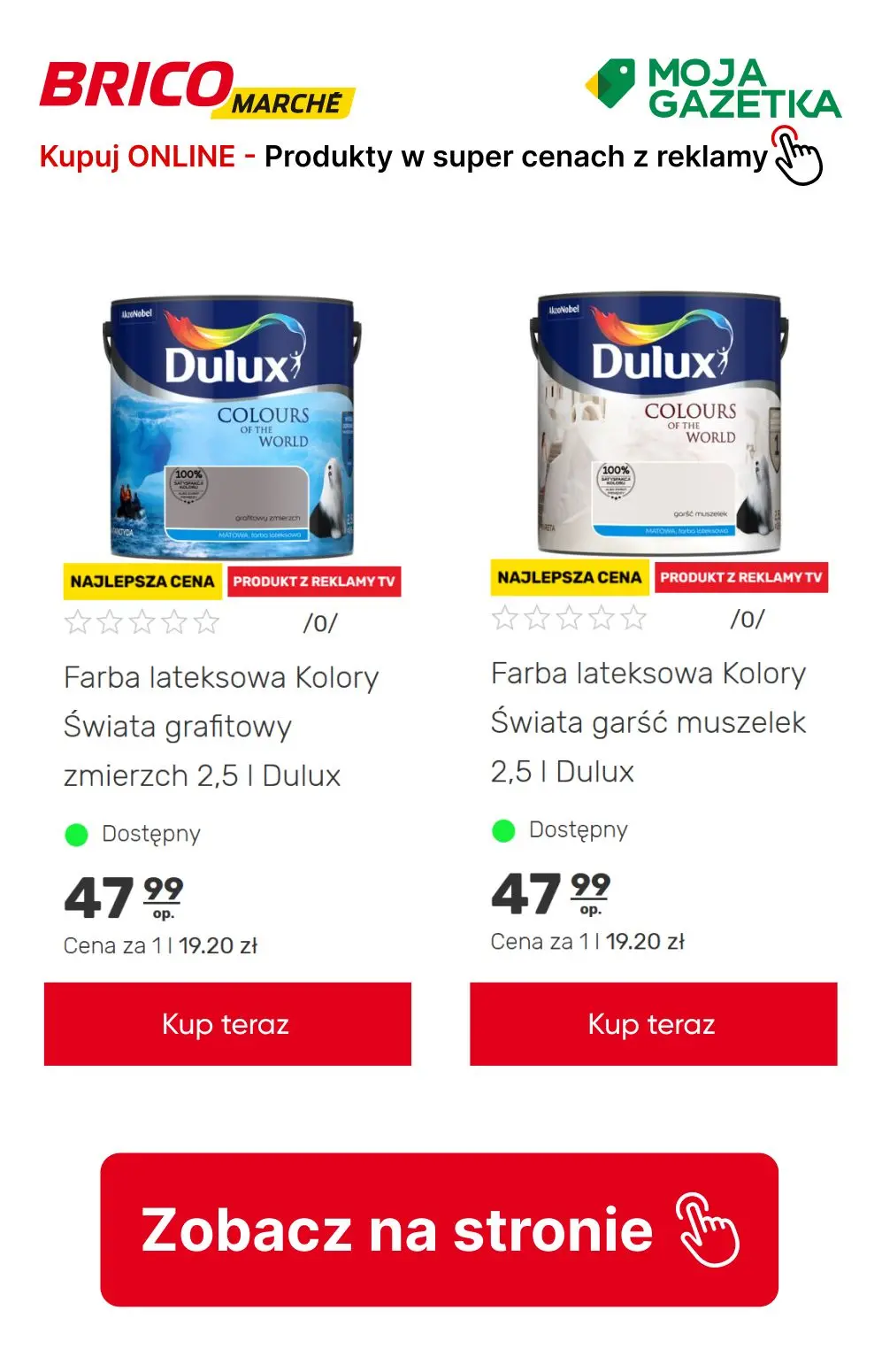 gazetka promocyjna BRICOMARCHE Sprawdź PRODUKTY Z REKLAMY w super cenach! - Strona 23