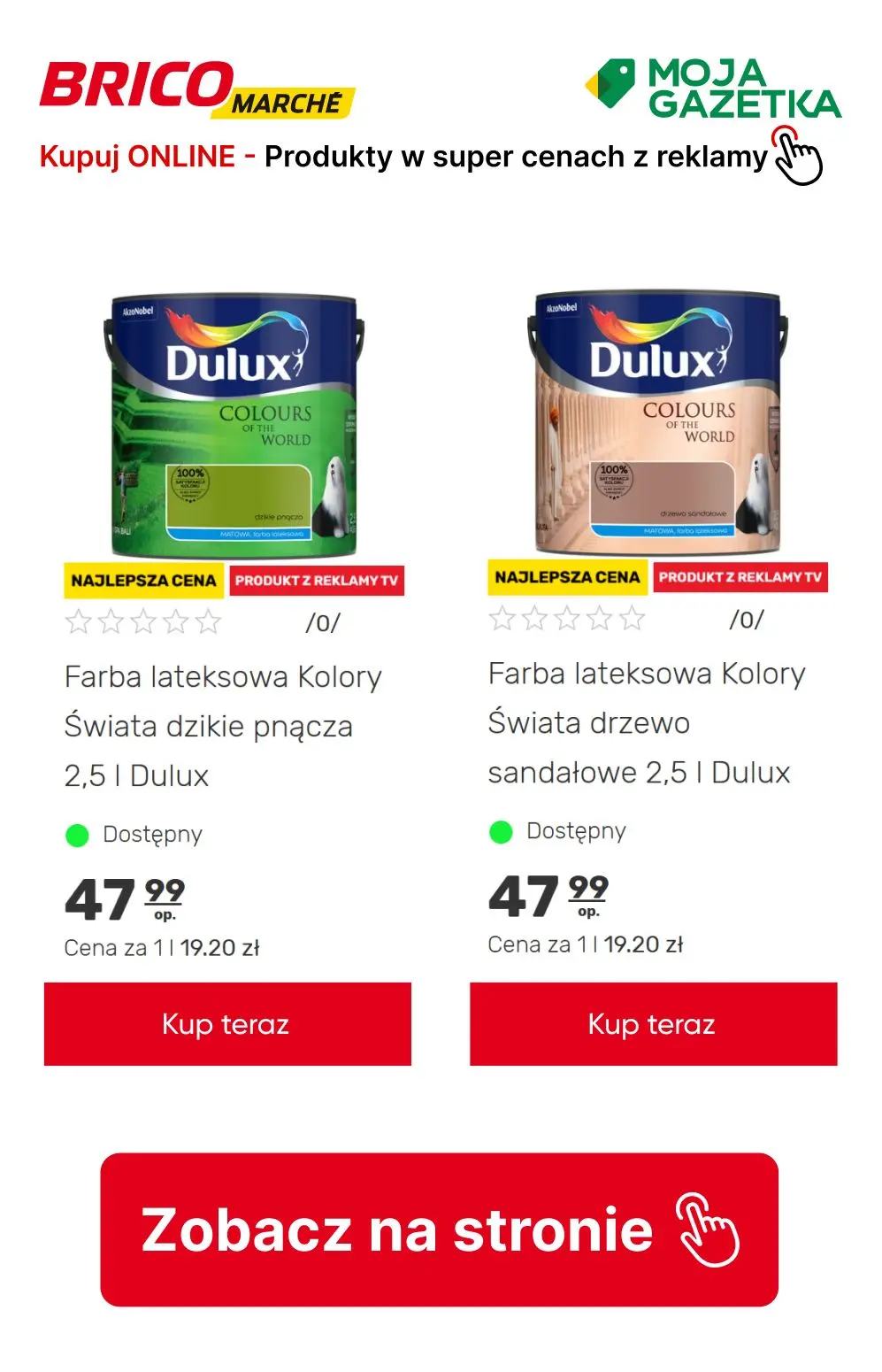 gazetka promocyjna BRICOMARCHE Sprawdź PRODUKTY Z REKLAMY w super cenach! - Strona 25