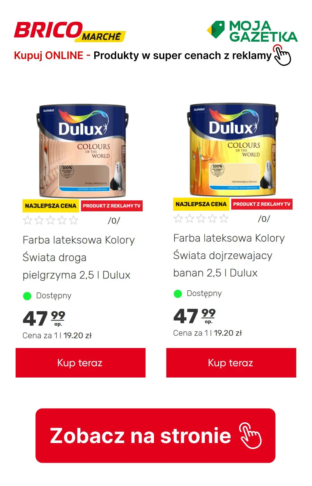 gazetka promocyjna BRICOMARCHE Sprawdź PRODUKTY Z REKLAMY w super cenach! - Strona 26