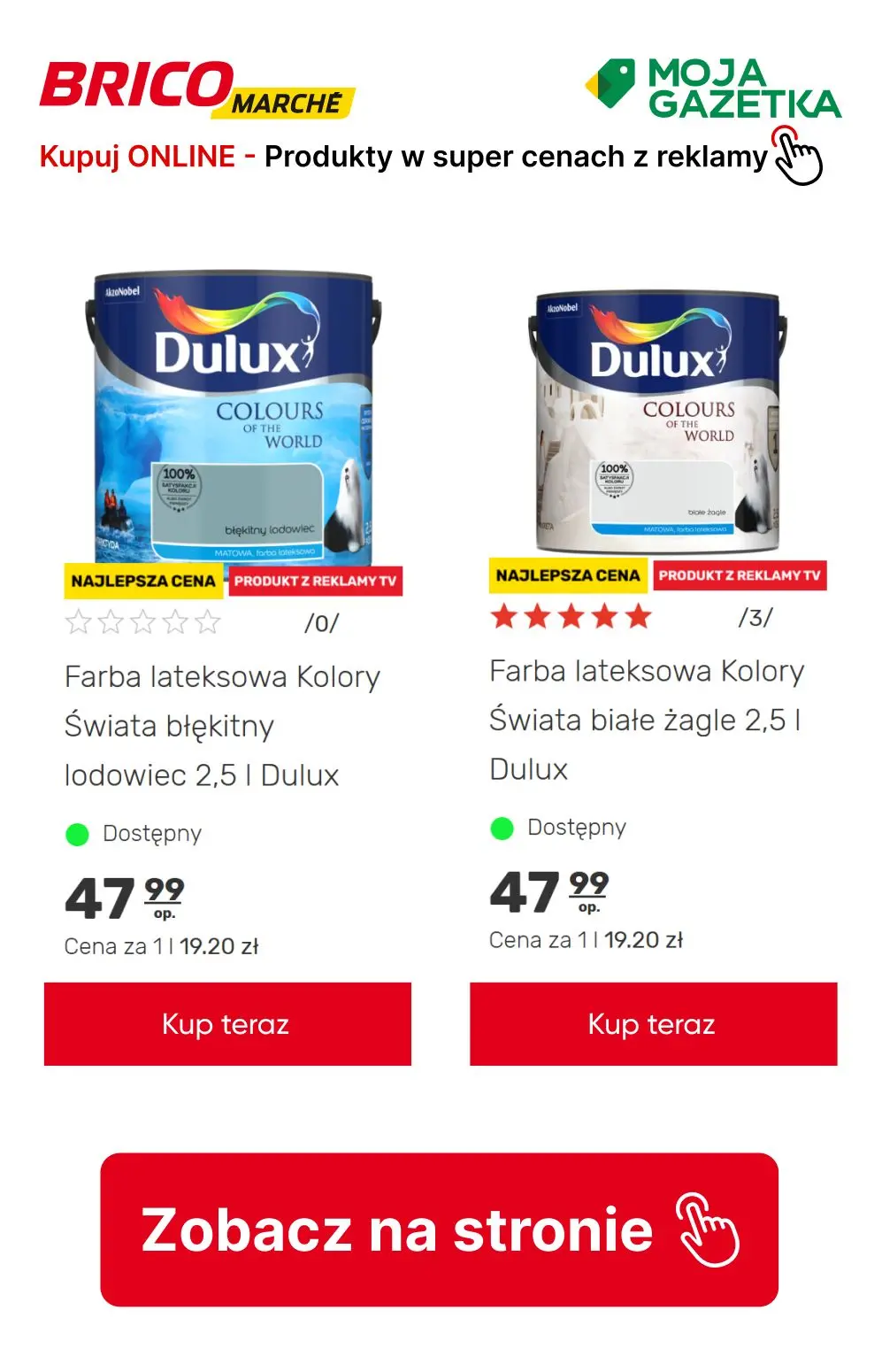 gazetka promocyjna BRICOMARCHE Sprawdź PRODUKTY Z REKLAMY w super cenach! - Strona 29