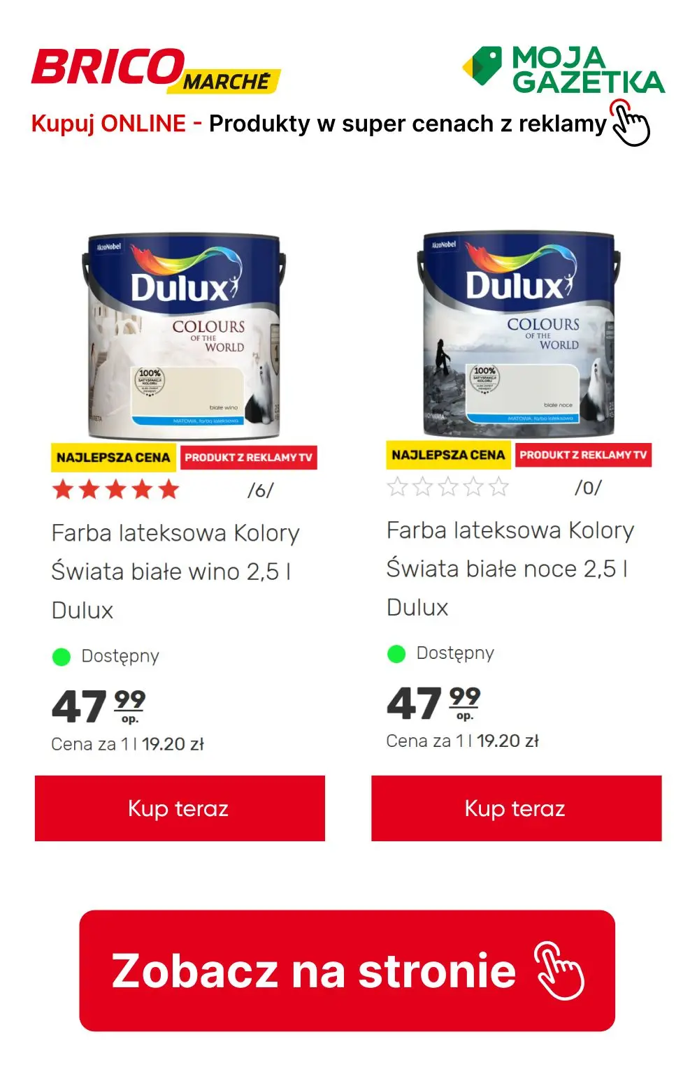 gazetka promocyjna BRICOMARCHE Sprawdź PRODUKTY Z REKLAMY w super cenach! - Strona 30