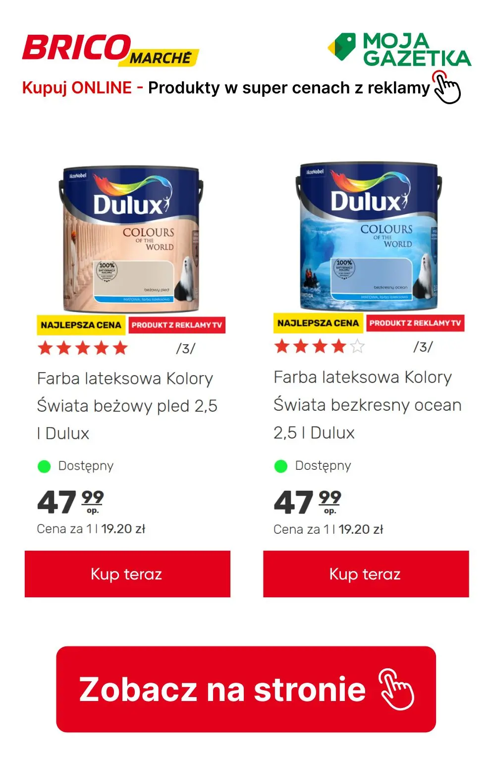 gazetka promocyjna BRICOMARCHE Sprawdź PRODUKTY Z REKLAMY w super cenach! - Strona 31