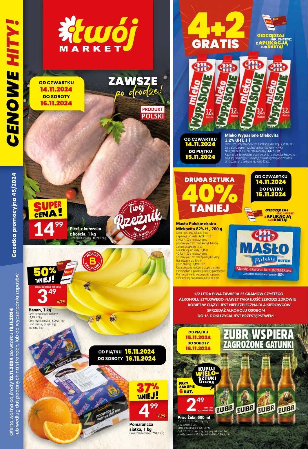 gazetka promocyjna Twój Market  - Strona 1