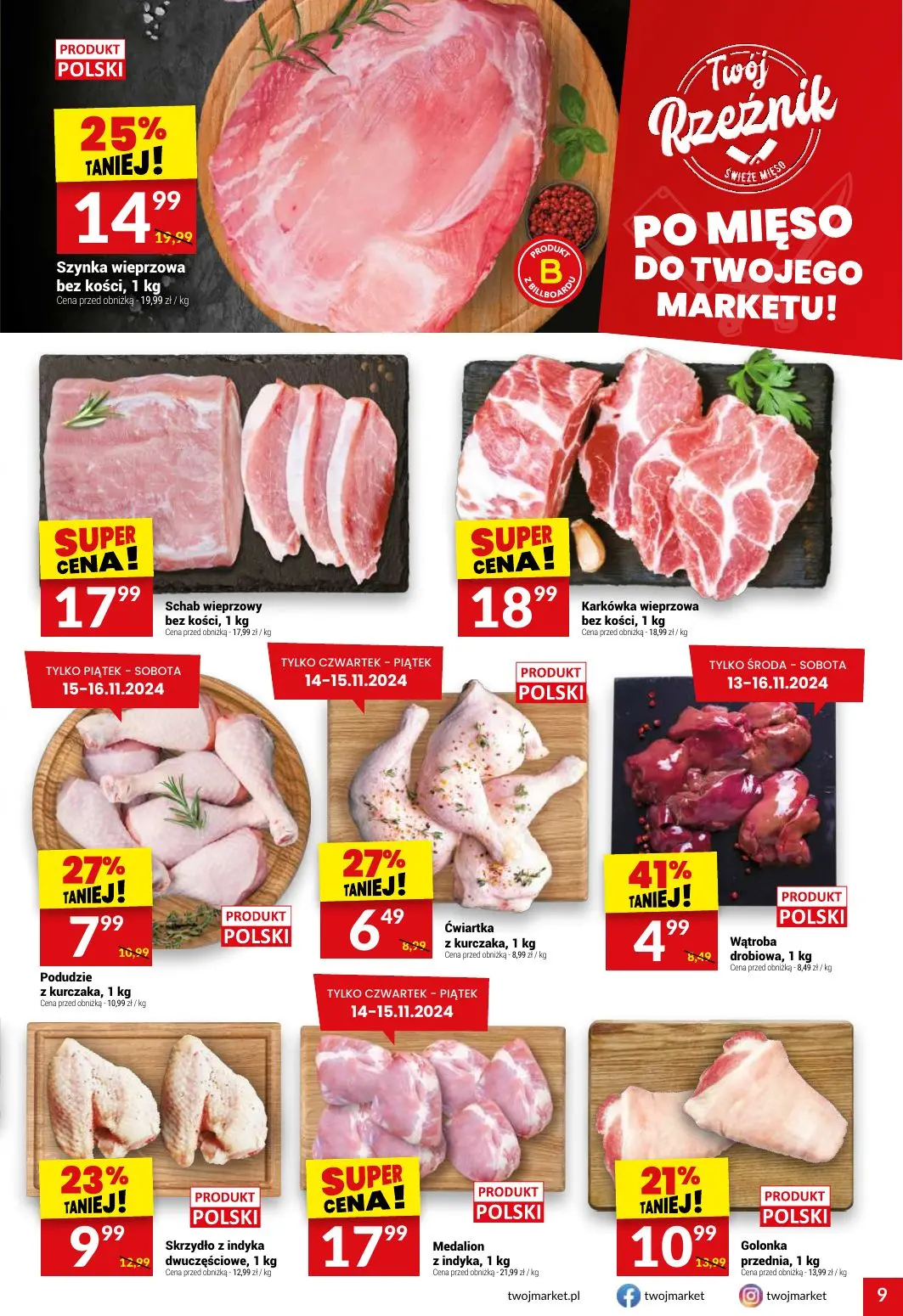 gazetka promocyjna Twój Market  - Strona 9