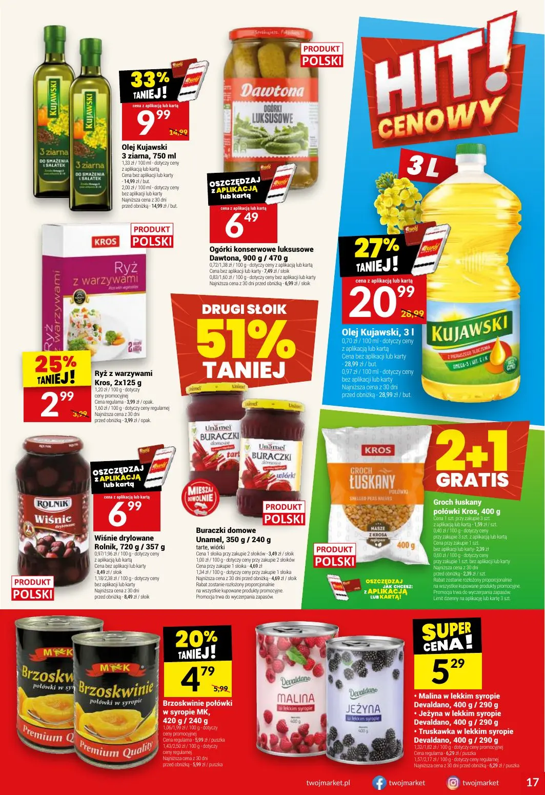 gazetka promocyjna Twój Market  - Strona 17