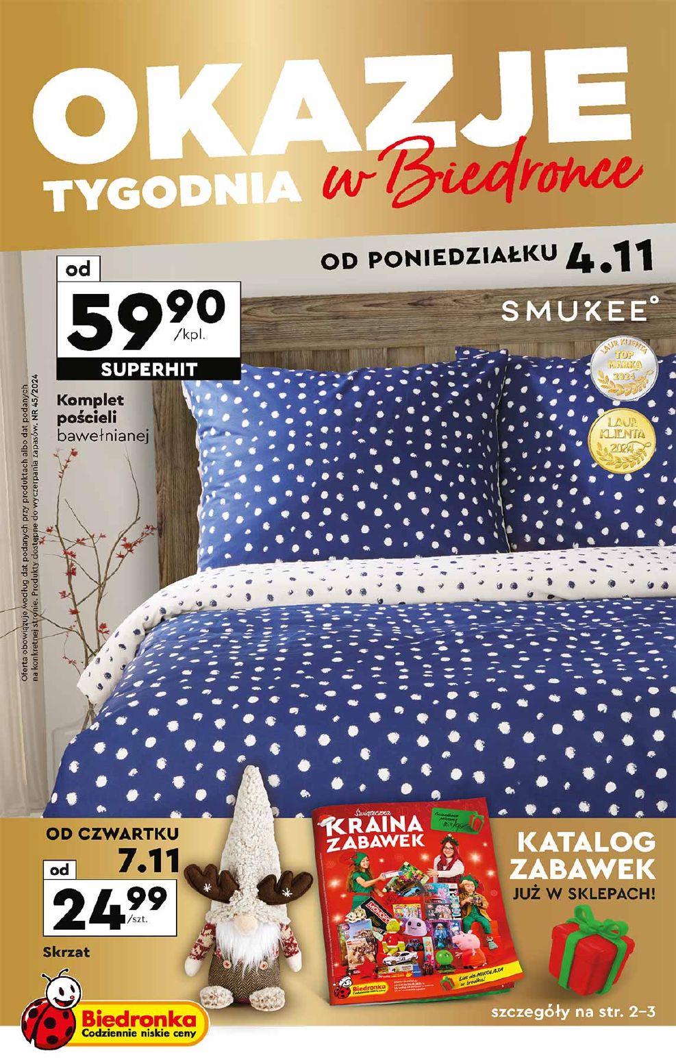 gazetka promocyjna Biedronka Okazje tygodnia - Strona 1