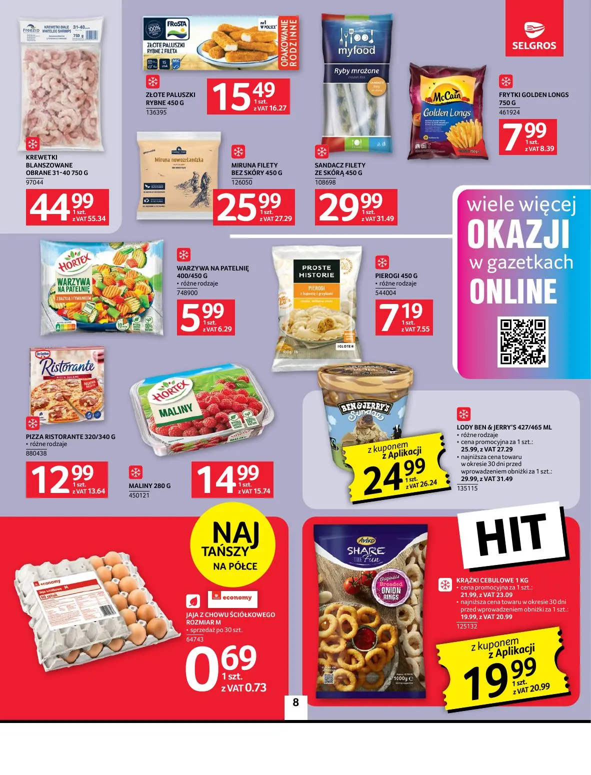 gazetka promocyjna SELGROS Oferta Spożywcza - Strona 8