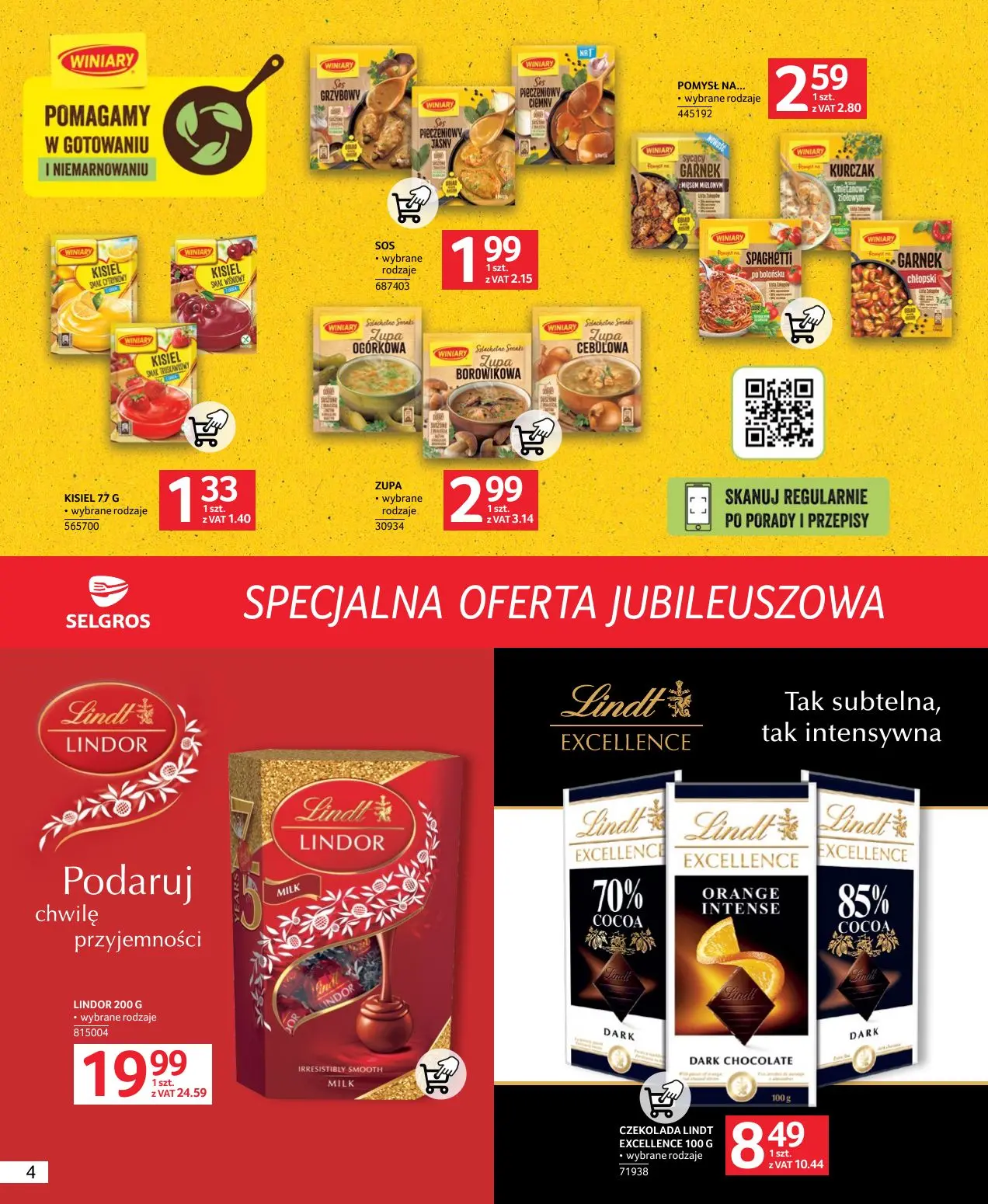 gazetka promocyjna SELGROS Specjalna Oferta Jubileuszowa - Strona 4