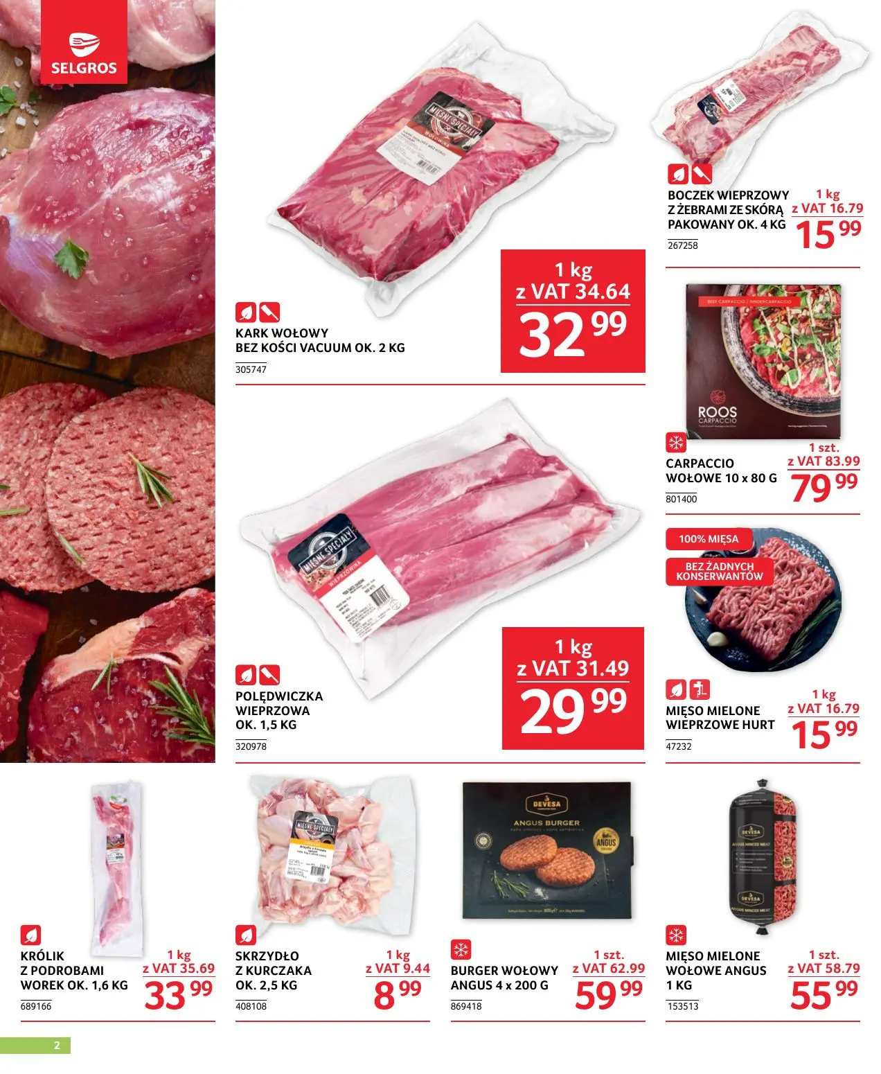 gazetka promocyjna SELGROS Oferta dla gastronomii - Strona 2