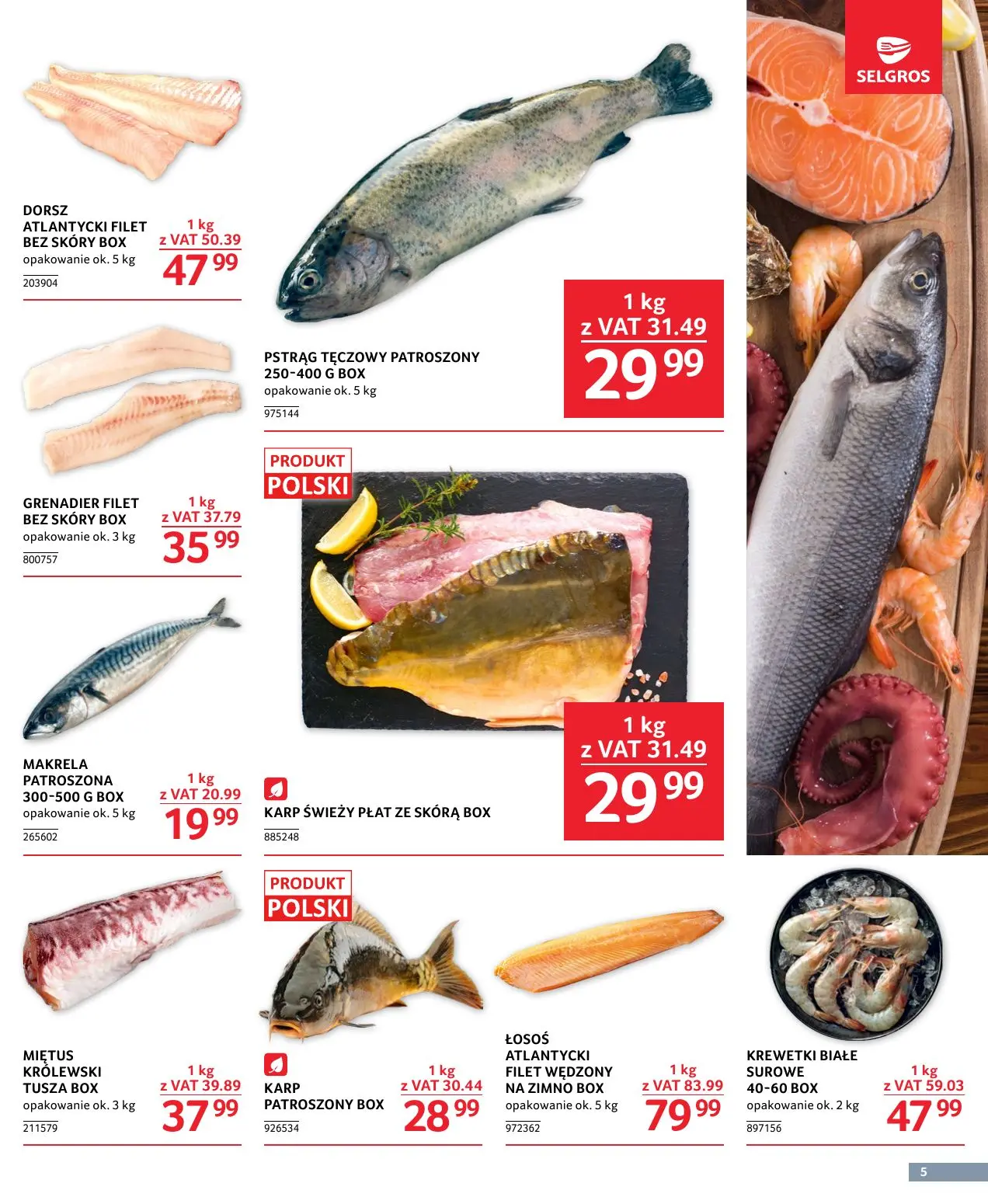 gazetka promocyjna SELGROS Oferta dla gastronomii - Strona 5