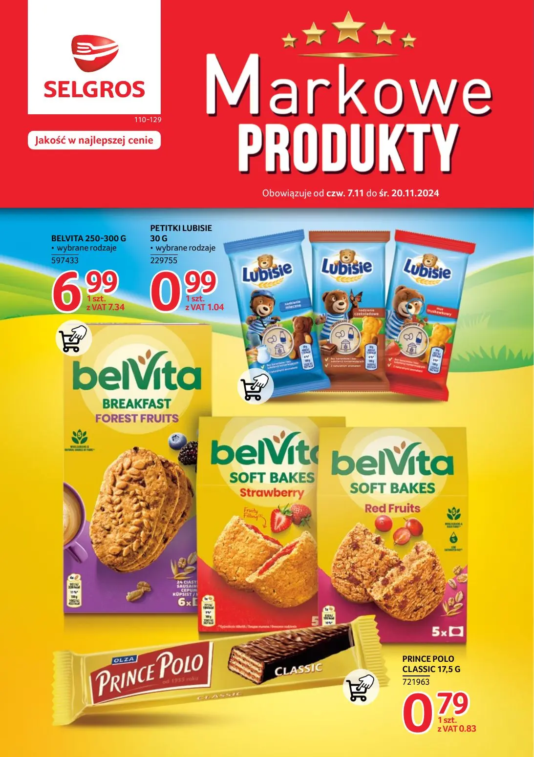 gazetka promocyjna SELGROS Markowe Produkty - Strona 1