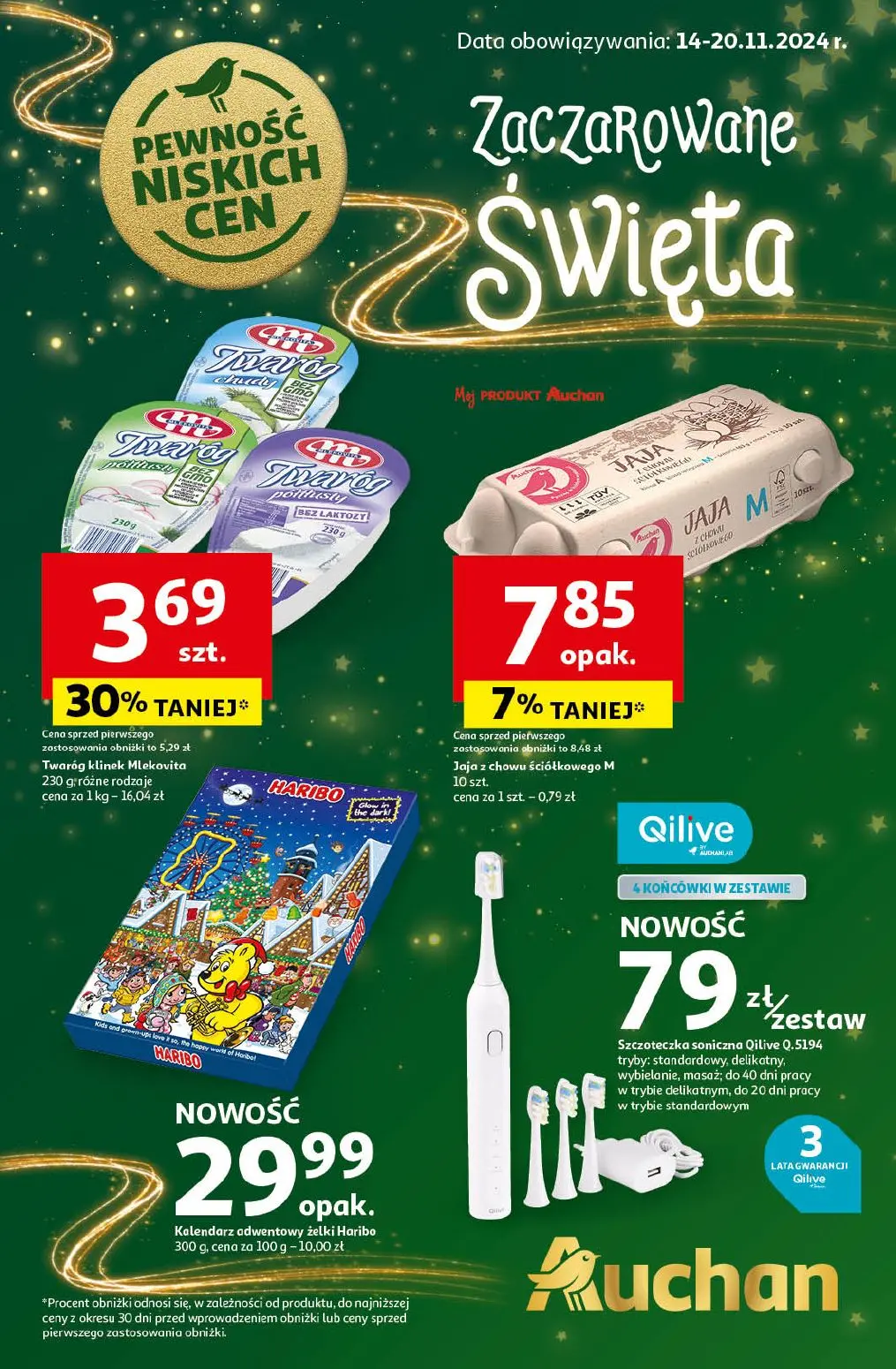 gazetka promocyjna Auchan Zaczarowane Święta - Strona 1