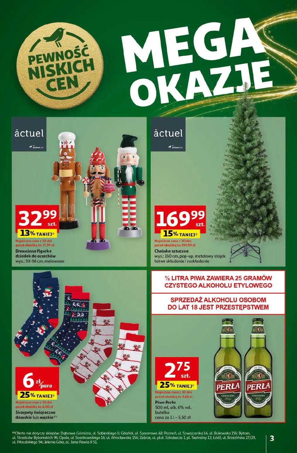 gazetka promocyjna Auchan Zaczarowane Święta - Strona 3