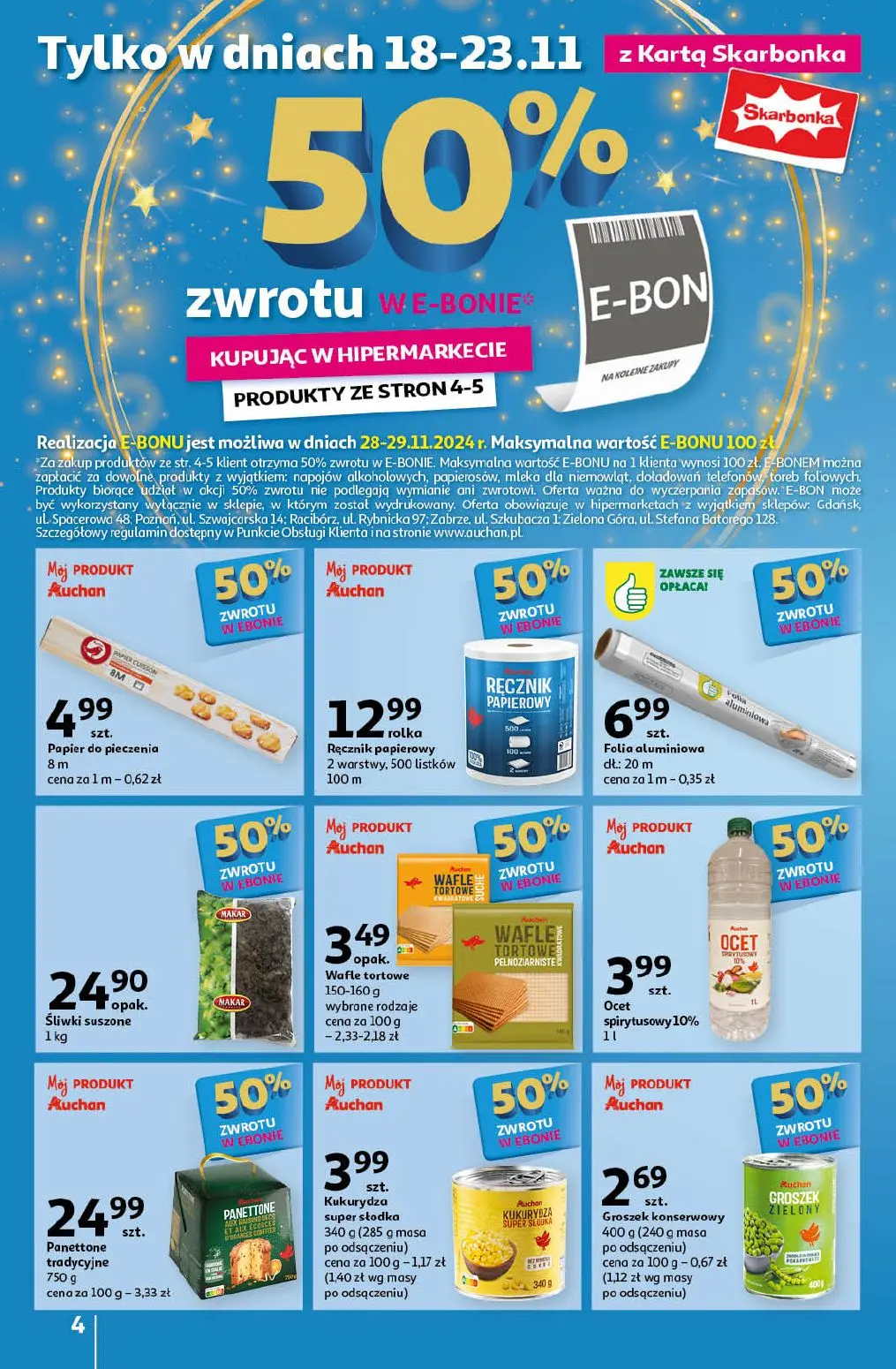 gazetka promocyjna Auchan Zaczarowane Święta - Strona 4