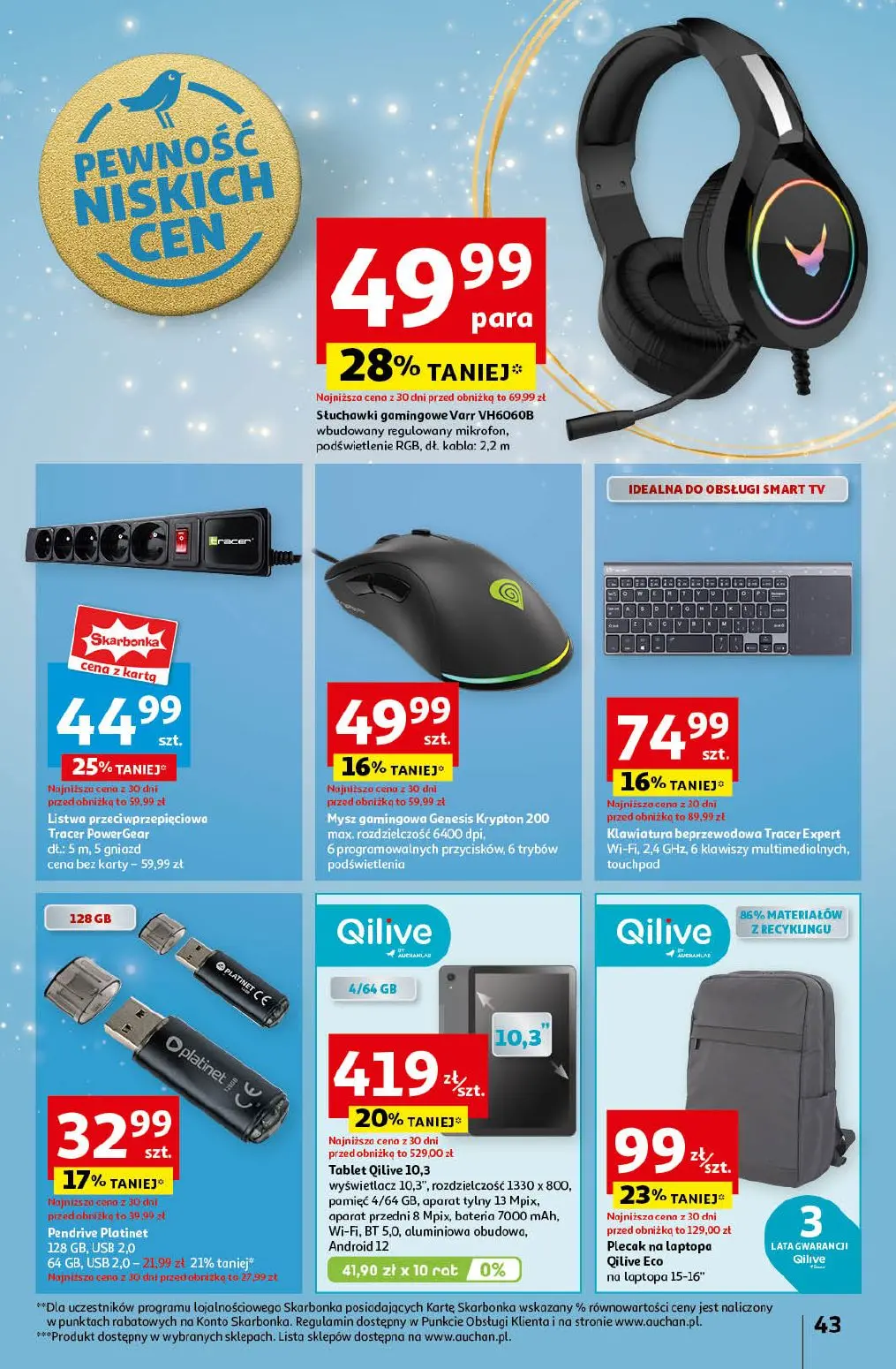 gazetka promocyjna Auchan Zaczarowane Święta - Strona 49