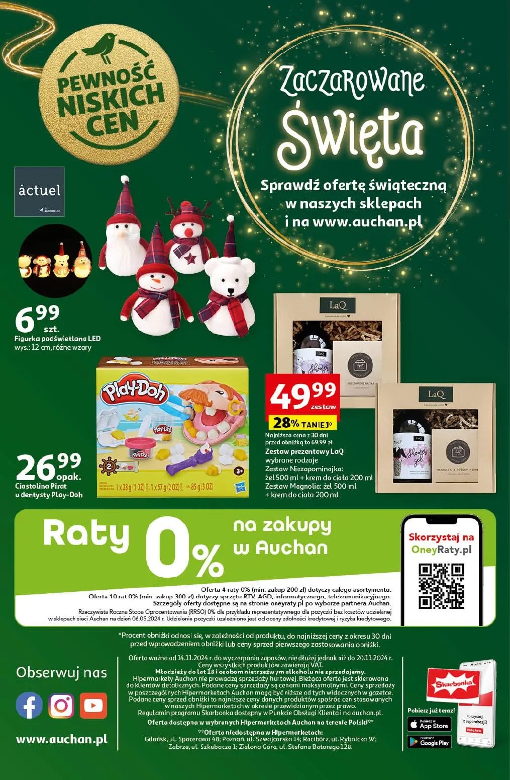 gazetka promocyjna Auchan Zaczarowane Święta - Strona 62