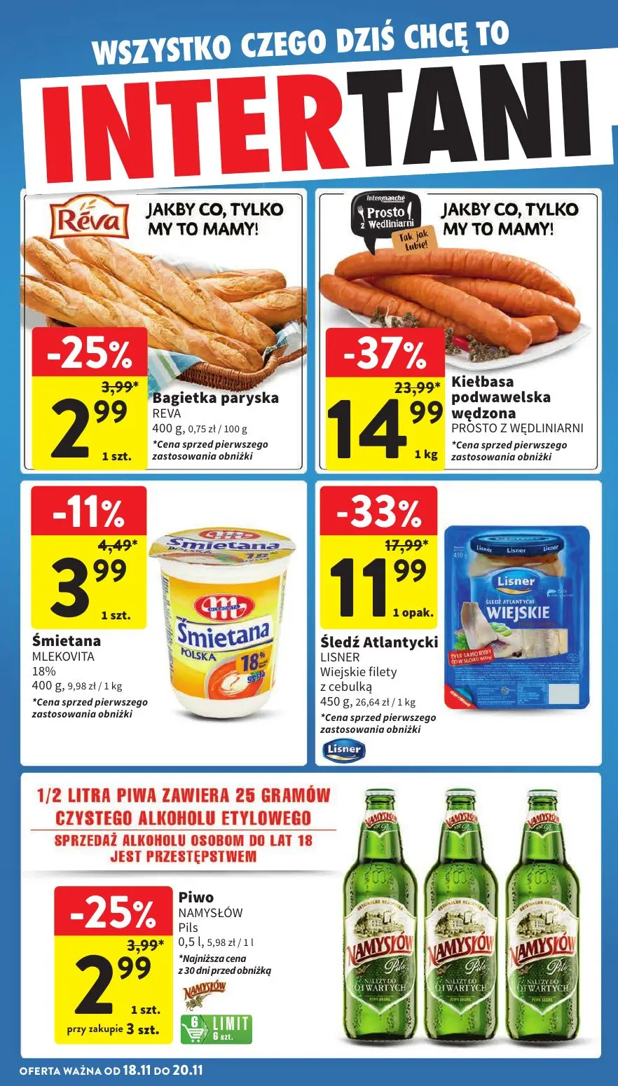 gazetka promocyjna Intermarche 737 promocji w tym tygodniu - Strona 46