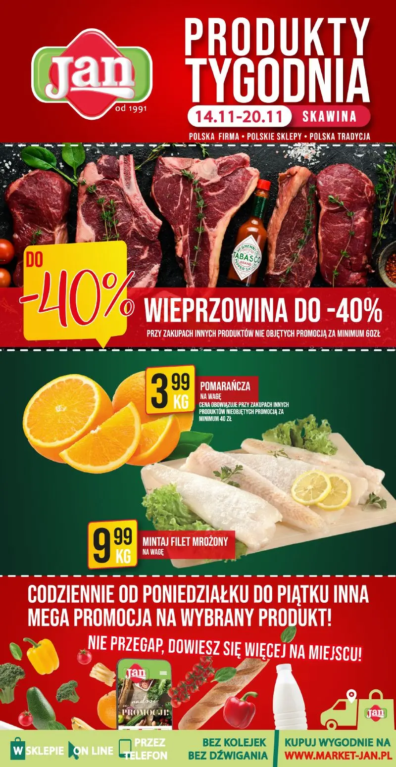 gazetka promocyjna Jan Skawina - Strona 1