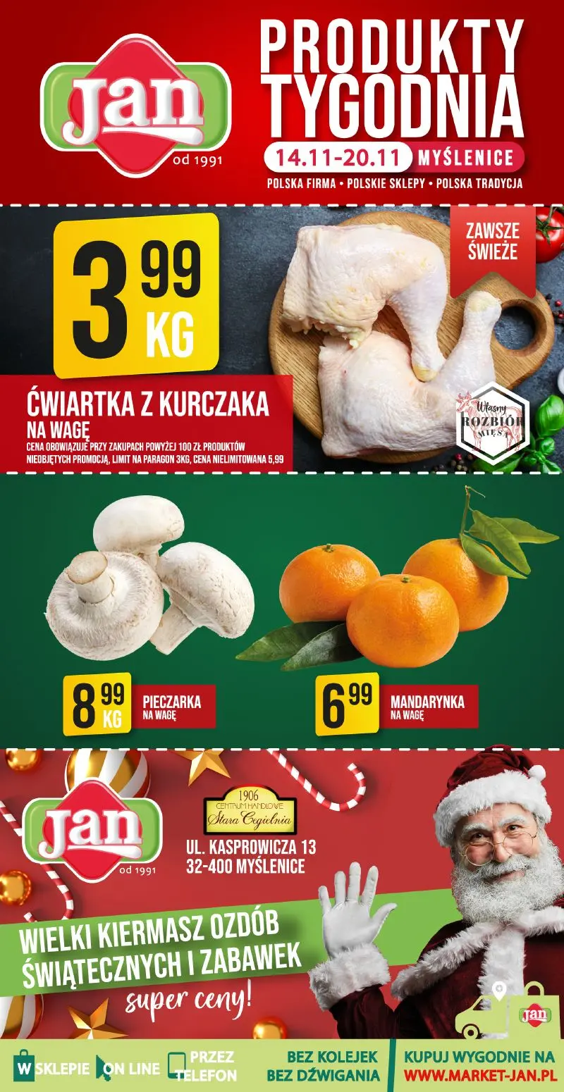 gazetka promocyjna Jan Myślenice - Strona 1